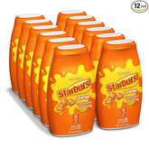 Starburst, Liquid Water Enhancer 1.62 Fl. Oz. Bottle Pack – Orange – Low Calorie Zero Sugar Drink Enhancer Bottle Makes 24 8oz. Servings Convenient Easy to Use, 12 Count