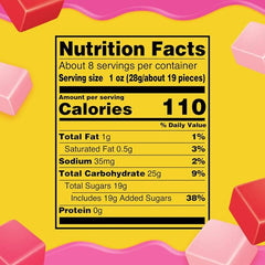 STARBURST Fruit Chews Candy - FaveREDS Minis, 8oz (Pack of 8) - Delicious STARBURST, Bulk Mini Candy, Bulk Box