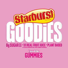 STARBURST GOODIES FaveREDS Plant-Based Fruit Gummy Candy, 1.8 Oz Bag