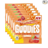 STARBURST GOODIES Original Low Sugar Plant-Based Fruit Gummy Candy, 1.8 Oz Bags (Pack of 12)