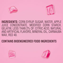 STARBURST Gummies All Pink Gummy Candy, 5 oz Bag, Pink Snacks, Individually Wrapped Candy Bag (Pack of 12)