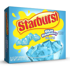 Starburst Gelatin – Blue Raspberry, 3.91 Ounce Box (Pack of 24)