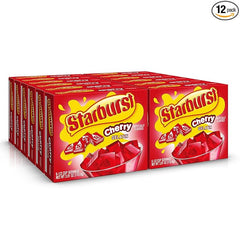 Starburst Gelatin - Cherry, 12Count