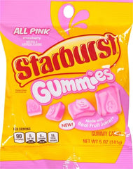 STARBURST All Pink Gummies, 5 oz Bag (Pack of 4)