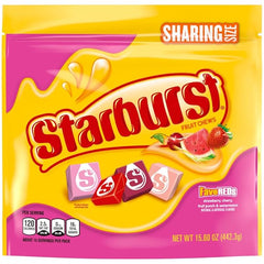 STARBURST FaveREDS Fruit Chews Candy, Chewy Candy, 15.6 oz Sharing Size Bag