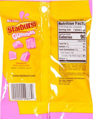 STARBURST All Pink Gummies, 5 oz Bag (Pack of 4)