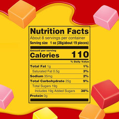 Starburst Original Minis Fruit Chews Candy, Bag, 8 ounce